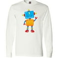 thumbnail image 3 of Inktastic Cute Robot, Colorful Robot, Funny Robot, Robotics Long Sleeve T-Shirt, 3 of 5