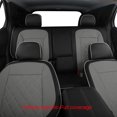 thumbnail image 6 of EKR Custom Fit Malibu Car Seat Covers for Chevy Malibu LT,LS 2013 2014 2015-Breathable Leatherette Auto Seat Covers ( Full Set,Black/Gray), 6 of 6