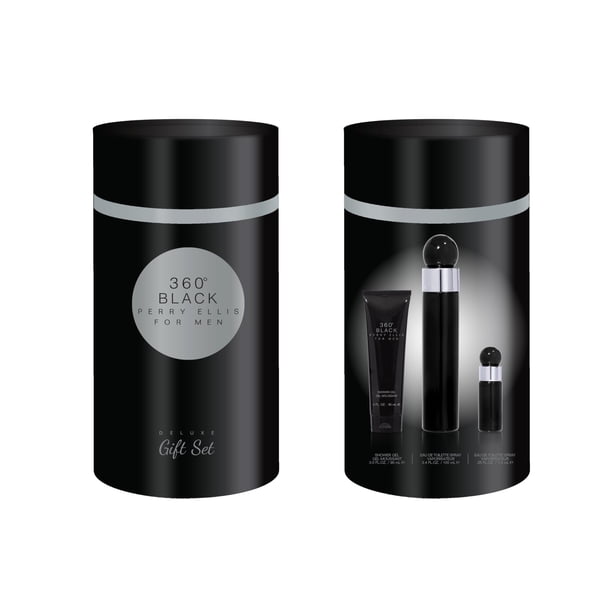 Perfume Perry Ellis 360 Noir Collection, 100 ml, aerosol EDT para hombre