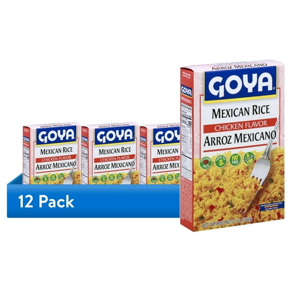 (12 pack) Goya Foods Goya Mexican Rice, 7 oz