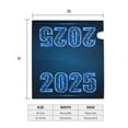thumbnail image 4 of Yiaed 2025 Happy New Year 5 Print Mailbox Covers, Magnetic Mailbox Cover, Mail Box Covers for Garden Outdoor Decor Box Covers-25.5x21 in, 4 of 8