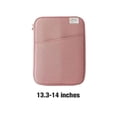 thumbnail image 2 of Sonducket Funda para tableta, bolsa para ordenador portátil, bolso para ordenador, almacenamiento para teclado, cierre de cremallera, Envolturas para manijas de equipaje Rosa 13.3-14 pulgadas, 2 of 6