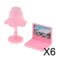 thumbnail image 1 of computadora portátil de casa de muñecas,casa de muñecas portátil escala 1:12 cuadernos modelo mini,Accesorios para miniaturas de casas de muñecas,decoración,1/12,Muebles para casa de, 1 of 6