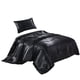 thumbnail image 2 of Yuarrent Funda de edredón Dido, funda de edredón de seda Artificial, funda de almohada para dormir con cremallera, juego de cama Juegos de cama negro Triángulo Yuarrent HA003632-01, 2 of 6
