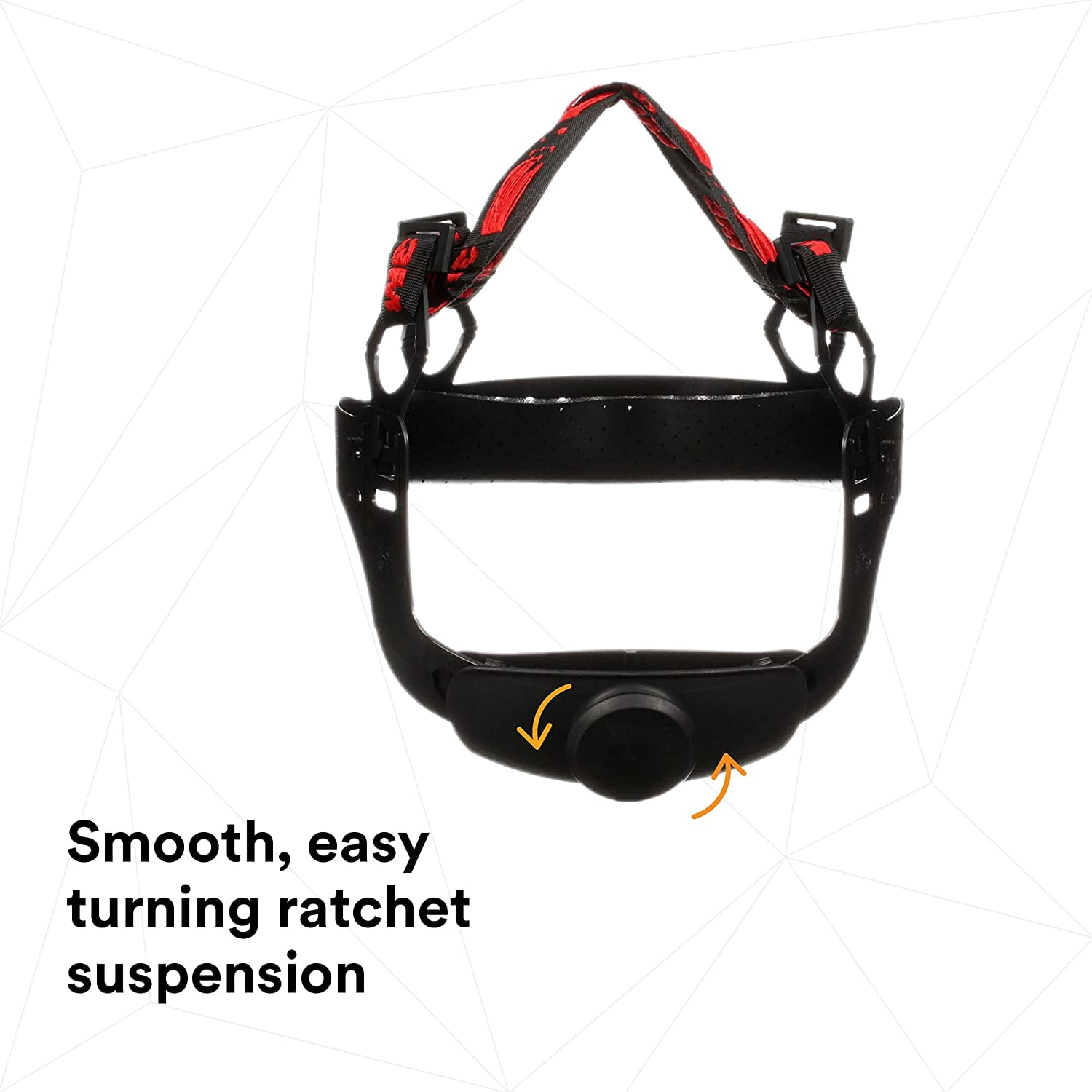 3M Full Brim Hard Hat H-802R, 4-Point Ratchet Suspension, Yellow