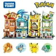 thumbnail image 3 of 2021 NEW Classic Anime Pokemon Center House Pikachu Mewtwo Charizard Venusaur Building Blocks Bricks Sets Model DIY Toy For Gift, 3 of 7