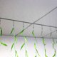 thumbnail image 3 of Moyic 100 Uds. Ganchos de techo, Clips de techo de rejilla colgante, colgadores de barra en T, soporte de señal suspendido Almacenamiento y organización del hogar Moyic JJ24873-00B, 3 of 6