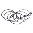 thumbnail image 1 of String Orphee NX35-C Nylon Classical Guitar Strings 6pcs Full Set Replacement .028-.045 Nylon Core Color Steel Plated Hard Tension, 1 of 7