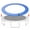 Blue, variant on Goplus 8FT Trampoline Spring Cover with Split Design Waterproof Surface EPE Foam Padding Blue