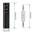 thumbnail image 4 of Seitruly Conecte dispositivos sin esfuerzo con el adaptador de audio del receptor Bluetooth del automóvil ABS Cables de audio/vídeo, 4 of 6
