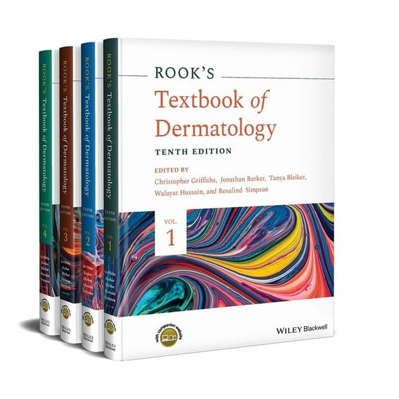 Rook's Textbook of Dermatology, 4 Volume Set, (Hardcover)