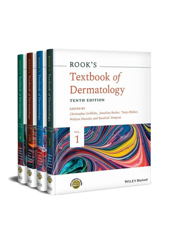 Rook's Textbook of Dermatology, 4 Volume Set (Hardcover)