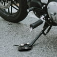 thumbnail image 4 of GAXIRE 1Par Soporte Lateral Para Motocicleta Con Estable Y Material Duradero Negro, 4 of 8