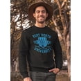 thumbnail image 2 of Basket Ball Texas Vintage Design Sweatshirt Men -Image by Shutterstock, Male Large, 2 of 4
