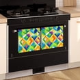 thumbnail image 2 of 4 Pcs Funny Kitchen Towels,Colorful Geometric Pattern Microfiber Dish Towels,Kitchen Tea Towels,Kitchen Towel Set (18" X 26"), 2 of 3