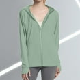thumbnail image 2 of Women's Cooling Long Sleeve Jacket Breathable Lightweight Cover Up for Summer, 2 of 9