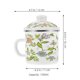 thumbnail image 4 of Enamel Water Mug Tea Drinking Cup Household Coffee Mug Milk Cup Oatmeal Mug, 4 of 4