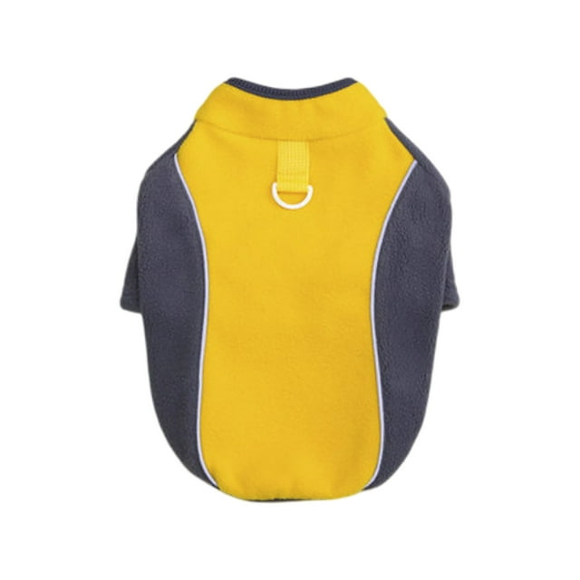 Reflective Striped Pet Sweater Warm Toned Pullover With D Ring For Small Dogs And Cats Winter Cozy Comfort Wear