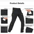 thumbnail image 5 of Mowujeit Men's Stretch Pants Water Resistant Cargo Pant Outdoor Lightweight Work Hiking, 5 of 8