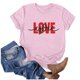thumbnail image 1 of Camisetas de Manga Corta para Mujeres, Camiseta de Cuello Redondo Impresa de Moda, Primavera Y Verano Casual, 1 of 1