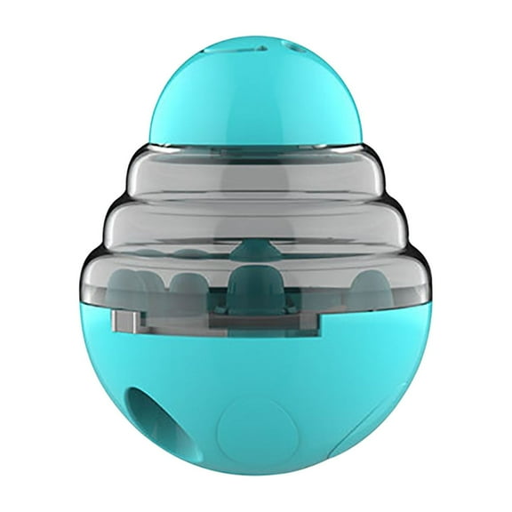 Wobble Moving Feeding, Interactive Cat Toy for Indoor, Smart Interactive Kittys Exercise Rolling Ball