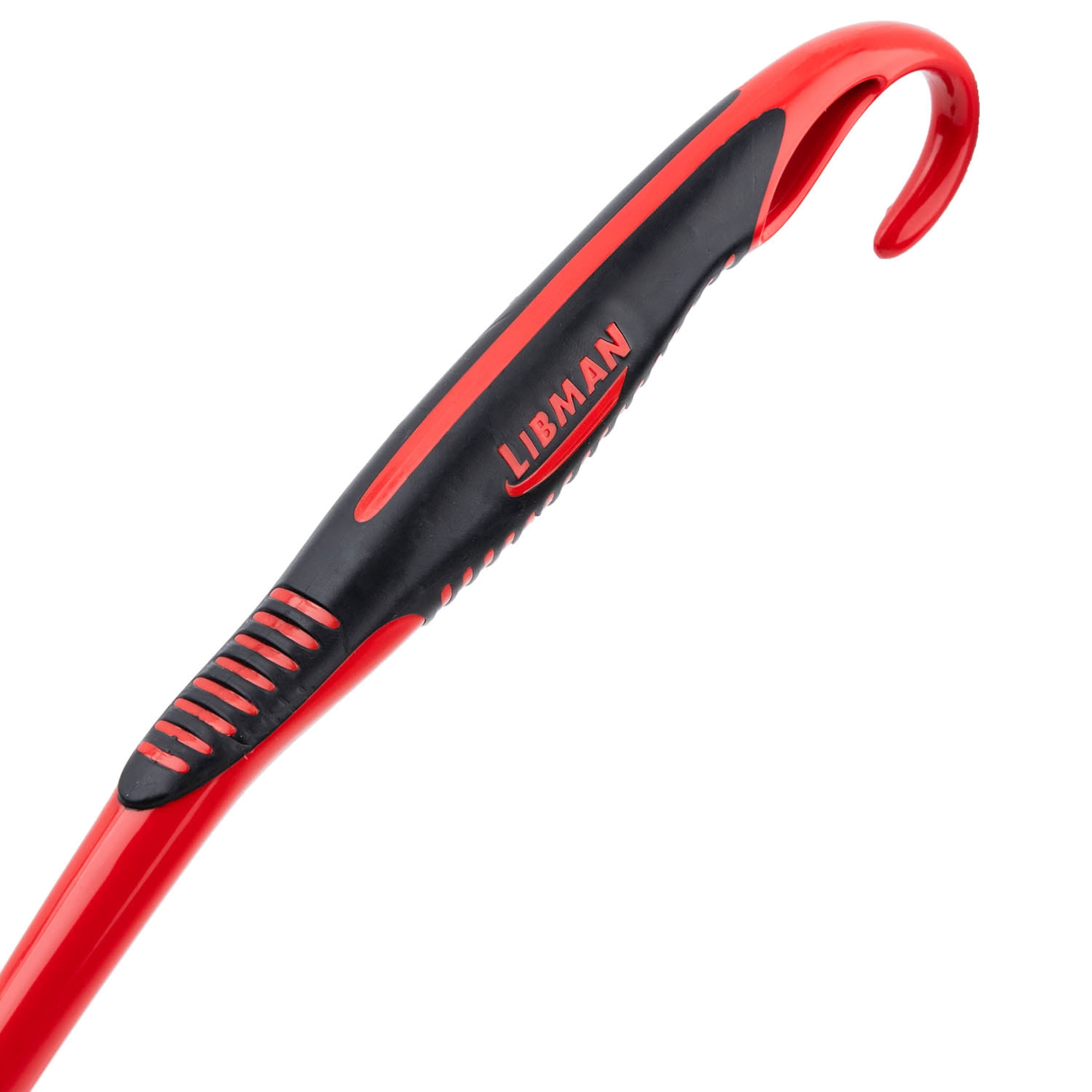 Libman High Power Scrub Brush Red and Black Long 3.75 Inch Width