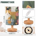 thumbnail image 3 of Cute Cats in The Flowerpot Flowers Leaves Table Lamp with USB Port LED Warm Light Lamp Night Light Home Decor, 3 of 7