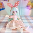 thumbnail image 5 of Muñeca de Anime de 23cm para niñas, muñeco de cara de dibujos animados Bjd con ropa, regalo de cumpleaños, novedad, 1/7, 5 of 5