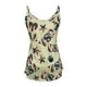 thumbnail image 5 of Moda para mujer Cuello en V Ocio Sin mangas Día de la independencia Impresión Chaleco Tops Fridja  gh5991, 5 of 5