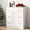 off-white, variant on IDEALSOUL 6 Drawer Dresser, White Chest of Drawer with Large Storage Space, Dresser for Bedroom, Living Room, Cloakroom
