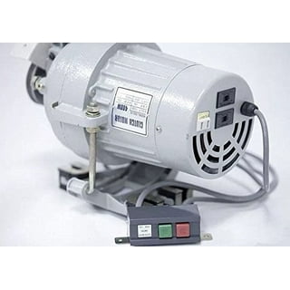 Clutch Motor For Industrial Sewing Machines 1/2HP, 110 Volt (3450RPM -High  Speed) 