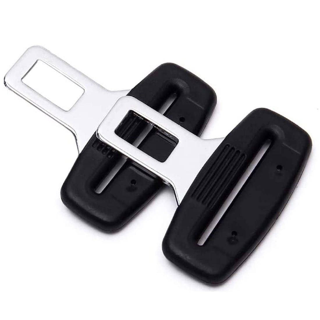2 Pack Safety Buckle Seat Belt Plug Universal Connector Bayonet Safety with Card Insert Auto Seat Belts Car Parts 