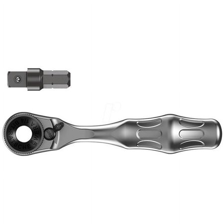UPC: 4013288144638 | Wera 8001 A Zyklop Mini 1 Ratchet 1/4  Drop-Forged  Full-Steel Design