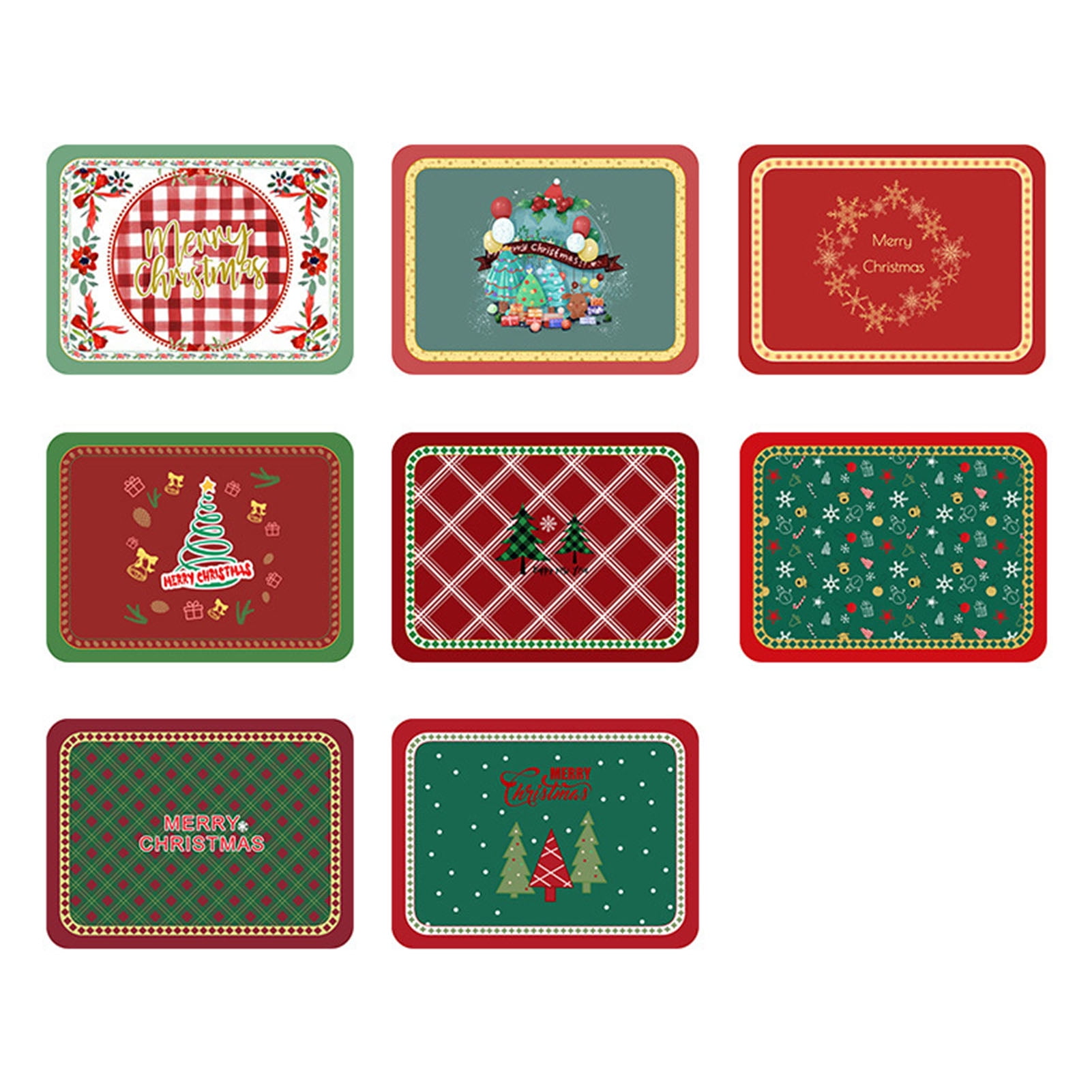 Dream Lifestyle Placemat Merry Christmas Placemat Faux Leather Table