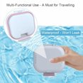 thumbnail image 5 of Upgraded Leak Proof Denture Bath Cup with Strainer & Storage Compartment | Portable Soaking Case for Dentures, Braces and Travel Retainers, 5 of 8