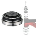 thumbnail image 2 of Almencla Roulements Casque Double Roulement pour Fourche Roulements Vélo Noir, 2 of 8