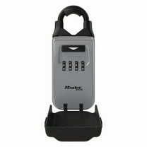 Master Lock  2.88 in. Metal 4-Dial Combination Lock Box