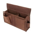 thumbnail image 5 of Gazechimp Nail Pouch Nail Tool Pouch Bag Multipurpose Bag Tool Holder Organizer Adjustable Brown 26x19x8cm, 5 of 8