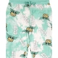 thumbnail image 3 of Star Wars Men's Mandalorian Baby Yoda AOP Tie-Dye Jogger Pajama Pants, 3 of 6