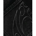 thumbnail image 3 of Pantalones vaqueros holgados retro con bordado de bolsillo exquisito americano para uso diario, diseño casual de calle Y2K, pantalones rectos de pierna ancha para parejas, 3 of 3