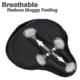thumbnail image 5 of Large Wide Comfortable Soft Padded Exercise Bike Seat Cover for Bicycles, 5 of 5