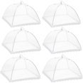 thumbnail image 1 of Capucha para moscas, 6 cubiertas plegables Cubierta para alimentos Tienda de campaña Cubierta para frutas Cubierta para pasteles Capucha para comer Comida Barbacoa Fiestas Buffets Camping esquí esquí Gafas de esquí, 1 of 5