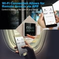 thumbnail image 2 of Freer Indoor Floor Heating Sensor LCD Display Digital Heating Thermostats Professional Practical Smart Sensor Portable Professional Smart Thermostat Type 2, 2 of 9