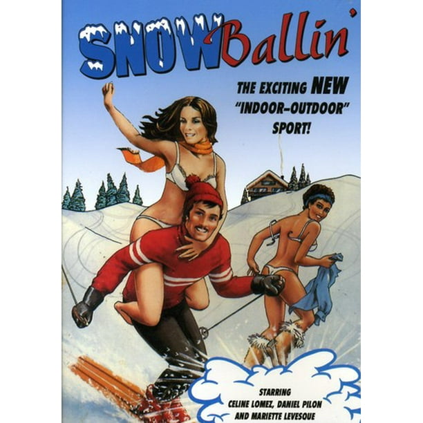 80s Ski Porn Movie Covers - Snowballin' (DVD) - Walmart.com