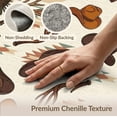 thumbnail image 6 of ODIKA Design With Cowgirl Hat And Antler Motif Rustic Cabin Farmhouse Playful for King Size Bedroom, Master Suite, Under Bed, Foldable Easy Care, 6 of 7