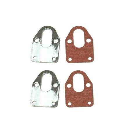 Fuel Pump Mounting Plate - CHROME FUEL PUMP MOUNTING PLATE FOR SBC 283 305 327 350 383 400 SB CHEVY US