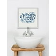 thumbnail image 6 of Marmont Hill Wash Your Hands 12 in x 12 in Framed Painting Art Prints, by Marmont Hill, 6 of 6