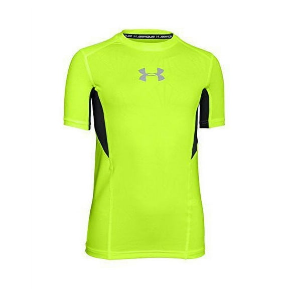 Kids Under Armour Boys CoolSwitch Shortsleeve T, Fuel Green, X-Small / 7 Big Kids