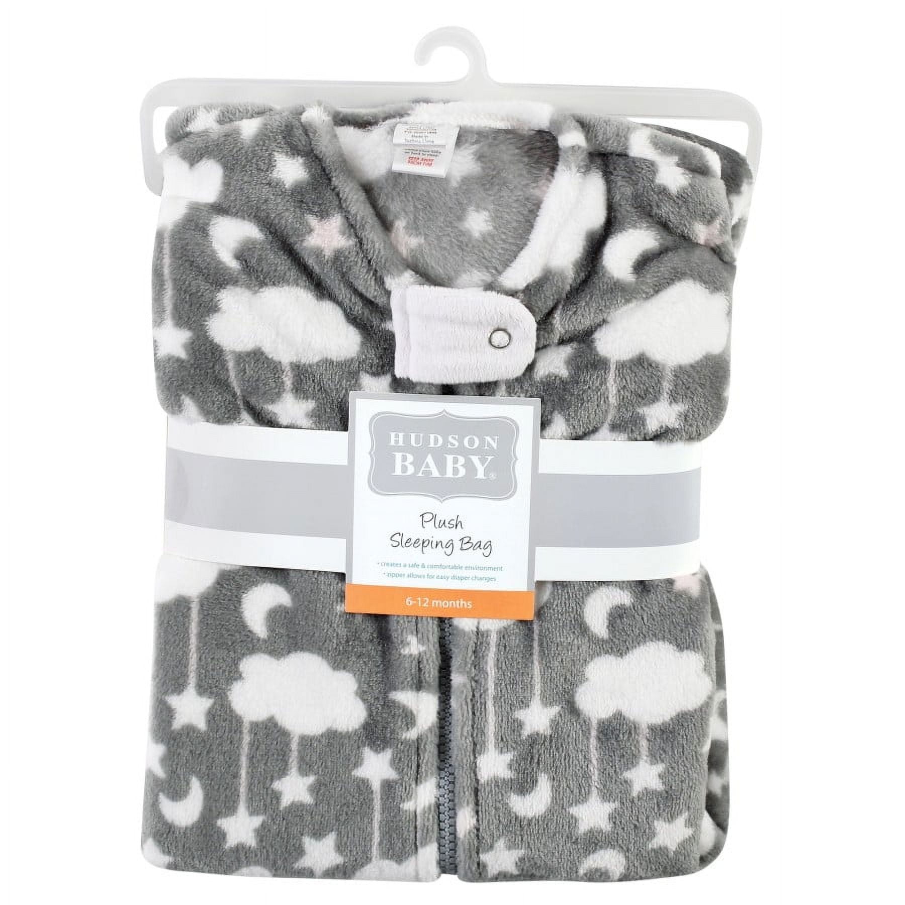 Hudson Baby Infant Girl Plush Sleeveless Sleeping Bag, Sack, Blanket, Sweet Dreams, 18-24 Months