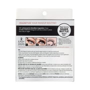 KISS Magnetic False Eyelashes, Strip Lashes, Lure, Black, 12mm, 1 Pair
